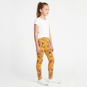 Wonder nation Leggings full length for girls Size XL Mustard Color